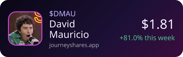 $DMAU on Journey Shares
