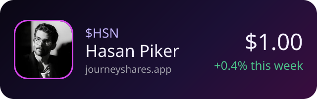 $HSN on Journey Shares