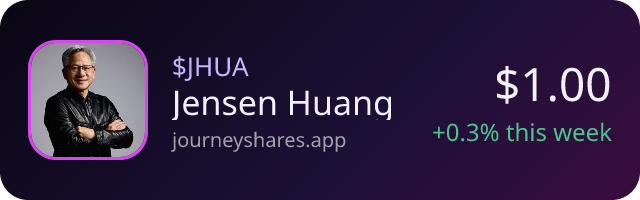 $JHUA on Journey Shares