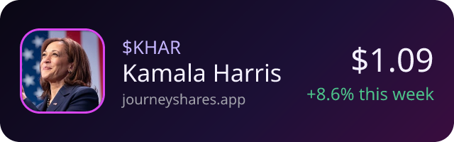 $KHAR on Journey Shares