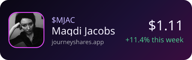 $MJAC on Journey Shares