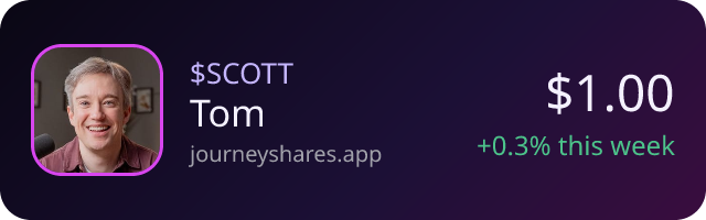 $SCOTT on Journey Shares